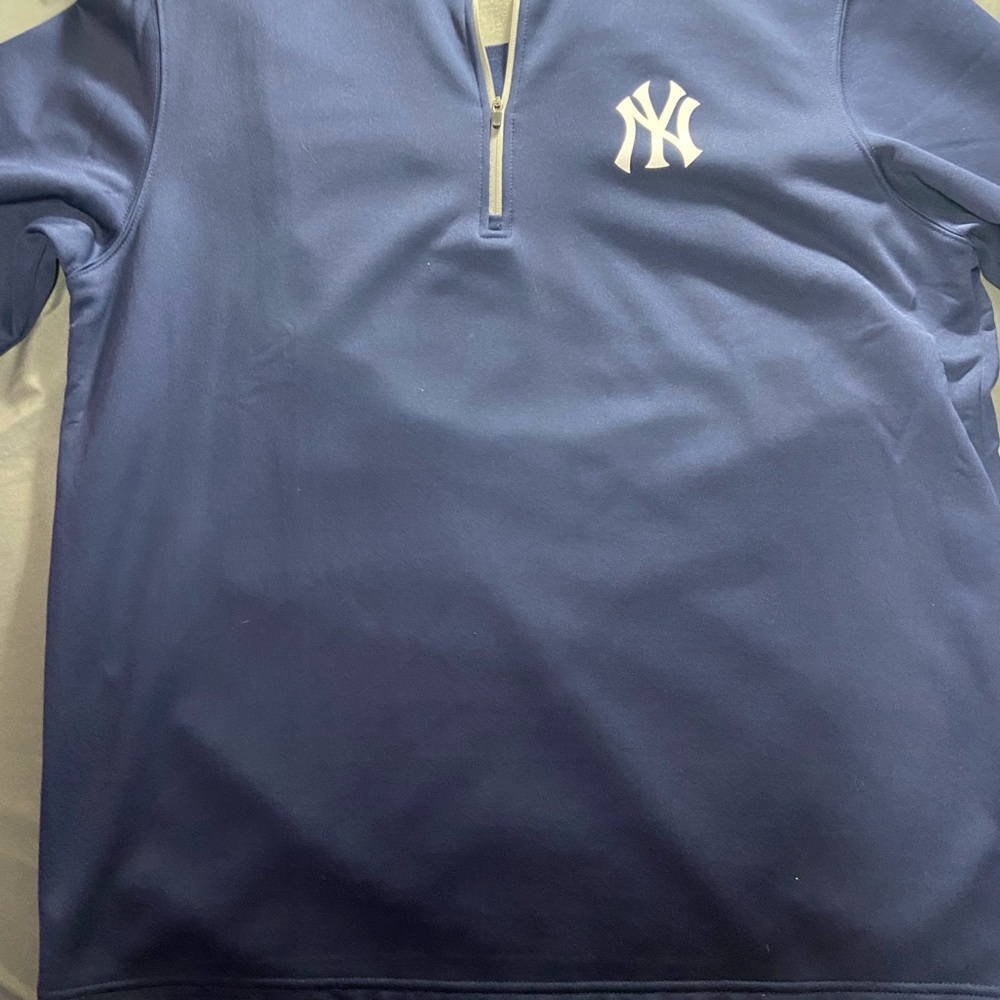 New York Yankees quarter zip pullover jacket